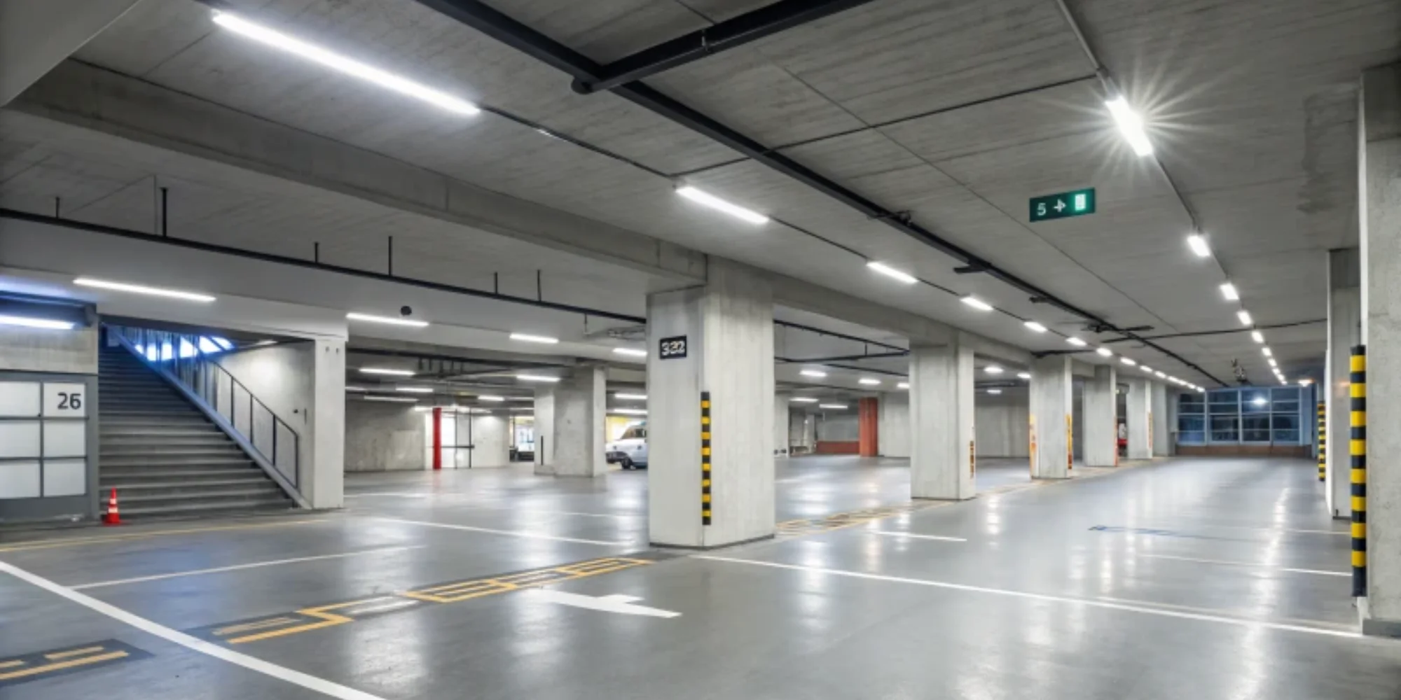 Anyi Smart AIoT Radar LED Tube for Carparks